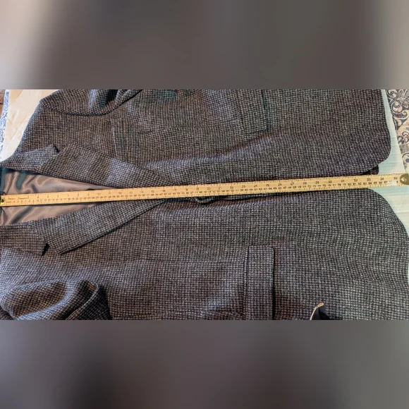 Stafford Harris Tweed Blazer Men 46 ? Scottish Wool Jacket - Picture 9 of 9